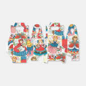 Alice/Rood Ridderhout/Goldilocks Bedankdoosjes (Uitgevouwen)