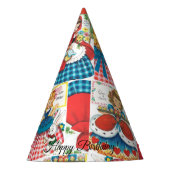  Alice/Rood Ridderhout/Goldilocks Feesthoedjes (Voorkant)