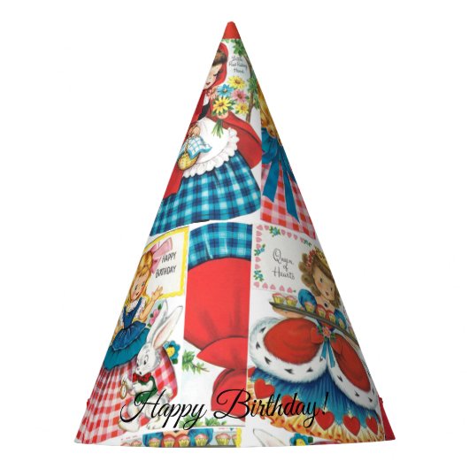  Alice/Rood Ridderhout/Goldilocks Feesthoedjes (Voorkant)