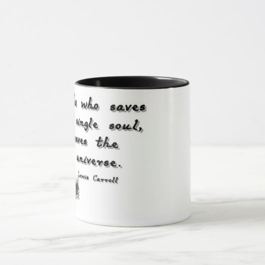 Alice Saves A Soul Mok (Midden)