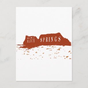 Alice Springs Briefkaart