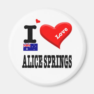 ALICE SPRINGS - I Love Magneet