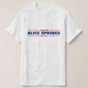 ALICE SPRINGS - My Home - Australië; Harten T-shirt