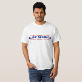 ALICE SPRINGS - My Home - Australië; Harten T-shirt (Voorkant volledig)