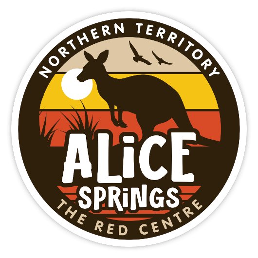Alice Springs, NT Australië Sticker