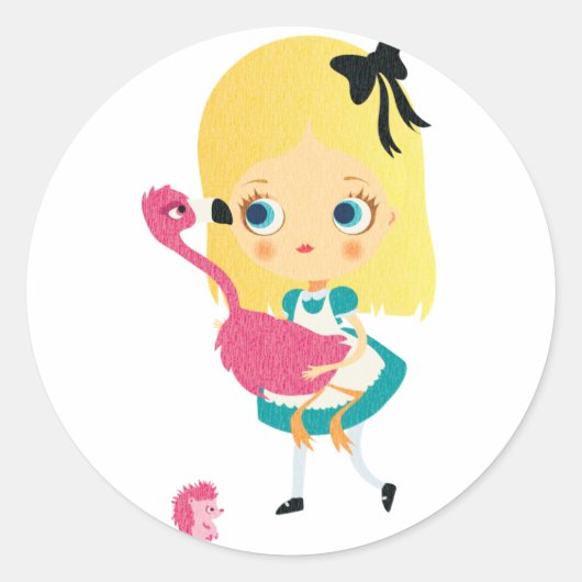 Alice sticker 2 (Voorkant)