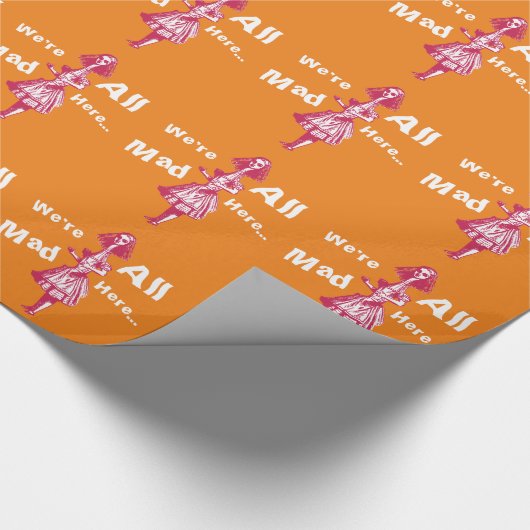  Alice Stretched in Wonderland Cadeaupapier (Hoek)