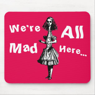 Alice Stretched in Wonderland Muismat