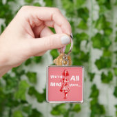 Alice Stretched in Wonderland Sleutelhanger (Hand)