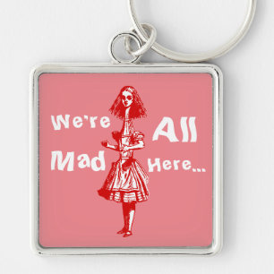 Alice Stretched in Wonderland Sleutelhanger