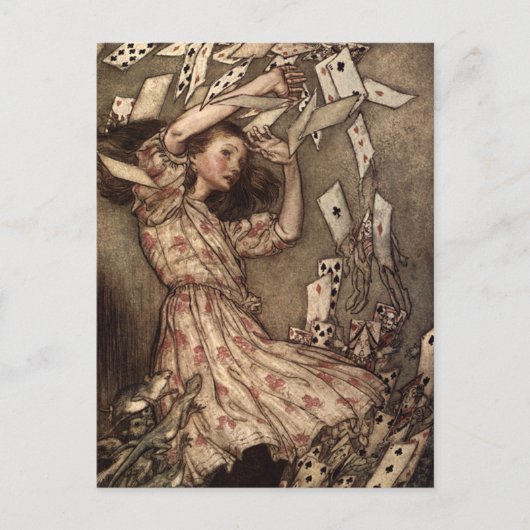 Alice Swarmed door Kaarten te spelen (Voorkant)