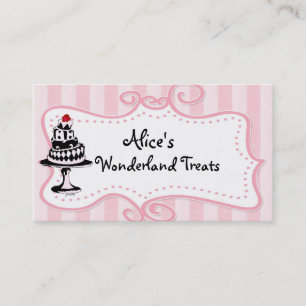 Alice Sweet Shop Visitekaartjes