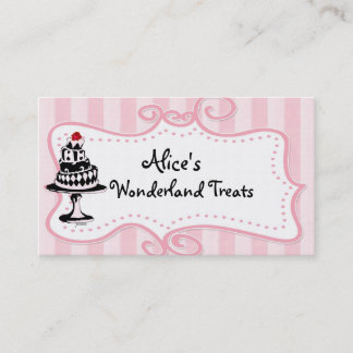 Alice Sweet Shop Visitekaartjes