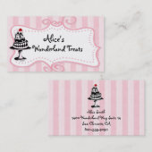 Alice Sweet Shop Visitekaartjes (Voorkant / Achterkant)