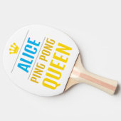 Alice Tafeltennisbatje (Zijkant)