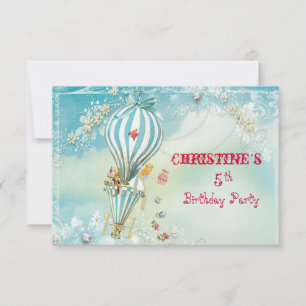 Alice Tea bij 4 O'Clock RSVP Kaart