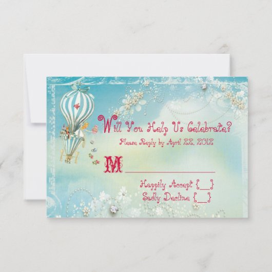 Alice Tea op vier RSVP (Achterkant)