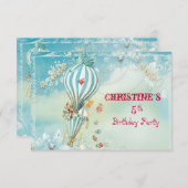 Alice Tea op vier RSVP (Voorkant / Achterkant)