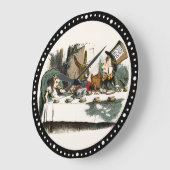 Alice Tea Party Mad Hatter Grote Klok (Hoek)