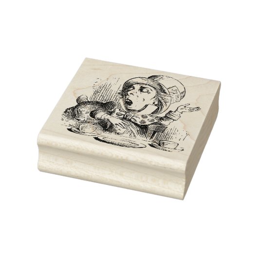 Alice Tea Party Rubberstempel (Stempel)