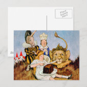 Alice Tells een Cake van de Leeuw & van de Briefkaart (Voorkant / Achterkant)