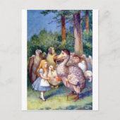 Alice & the Dodo in Full Color Briefkaart (Voorkant)