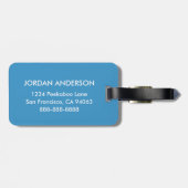 Alice the Rabbit Bagagelabel (Achterkant horizontaal)