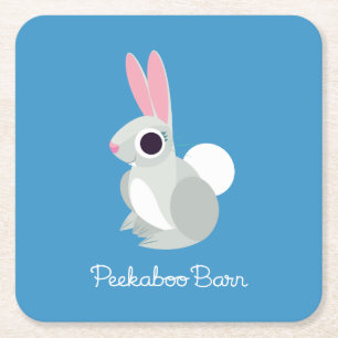 Alice the Rabbit Kartonnen Onderzetters