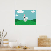 Alice the Rabbit Poster (Keuken)