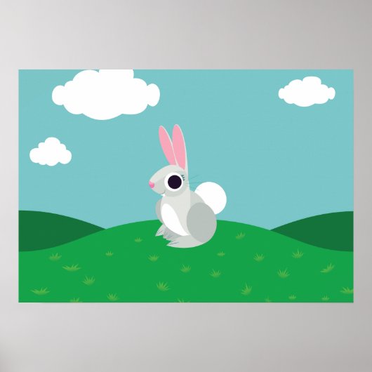 Alice the Rabbit Poster (Voorkant)