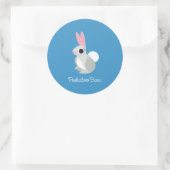Alice the Rabbit Ronde Sticker (Tas)