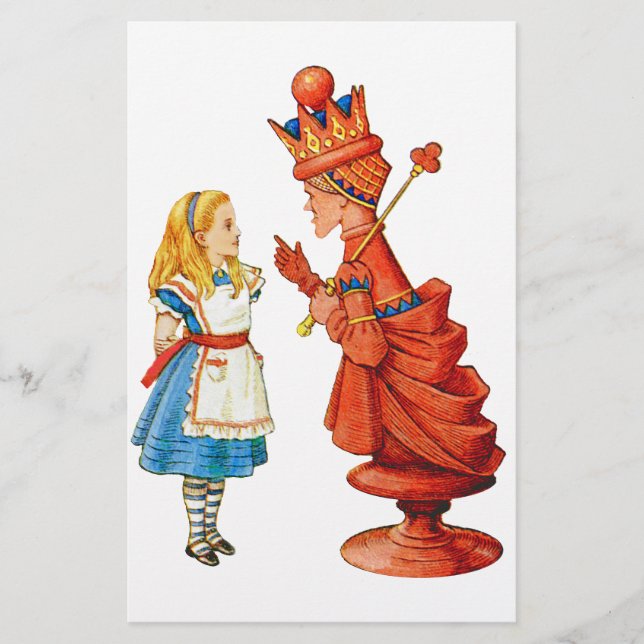 Alice & The Red Queen (Voorkant)