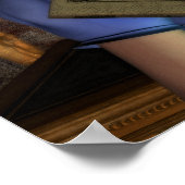 Alice & The White Rabbit Print (Hoek)