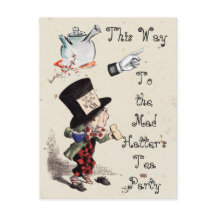 Alice -  Theekransje met de gekke hoedenmaker 1865