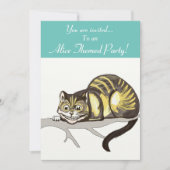 Alice Thgerespecte Party nodigt uit Kaart (Voorkant)