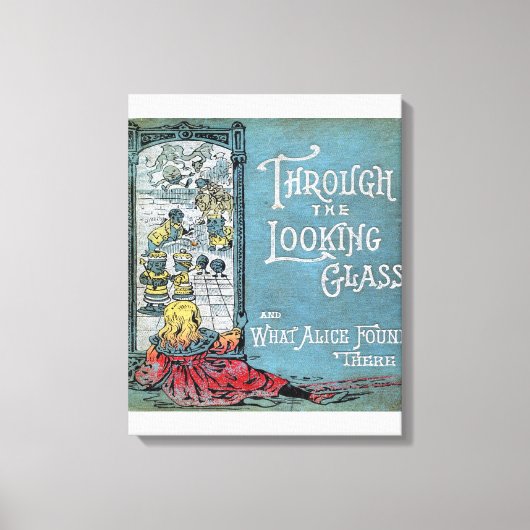 Alice Through the look Glass Canvas Afdruk (Voorkant)
