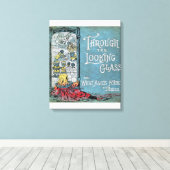 Alice Through the look Glass Canvas Afdruk (Insitu (Houten vloer))
