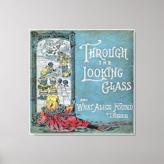 Alice Through the look Glass Canvas Afdruk (Voorkant)
