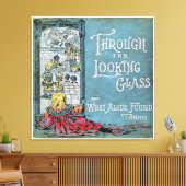 Alice Through the look Glass Canvas Afdruk (Insitu (Woonkamer))