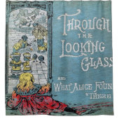 Alice Through the look Glass Douchegordijn (Voorkant)