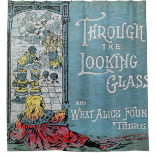 Alice Through the look Glass Douchegordijn