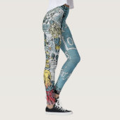 Alice Through the look Glass Leggings (Rechts)