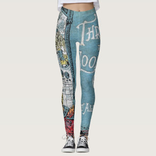 Alice Through the look Glass Leggings