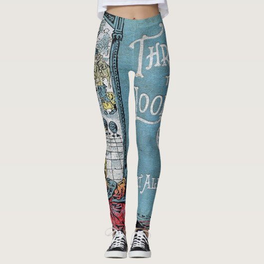 Alice Through the look Glass Leggings (Voorkant)