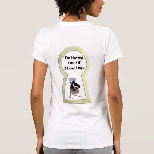 Alice Through the look Glass T-Shirt (Achterkant)