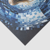 Alice Through the Portal Decoupage Tissuepapier (Detail)