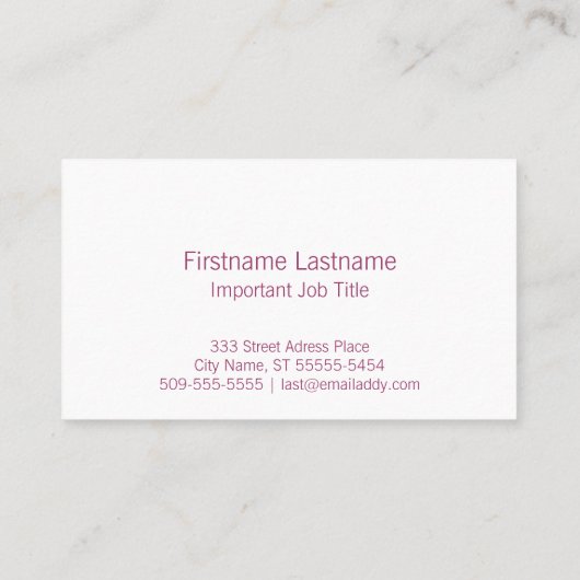 Alice Tiny Door Visitekaartje (Achterkant)