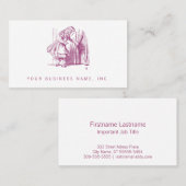 Alice Tiny Door Visitekaartje (Voorkant / Achterkant)