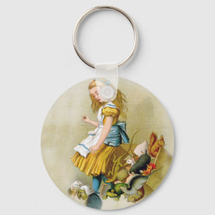 Alice Tips Over Jury Box in het onderzoek van het  Sleutelhanger