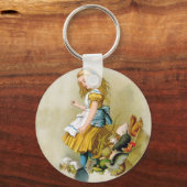 Alice Tips Over Jury Box in het onderzoek van het  Sleutelhanger (Voorkant)